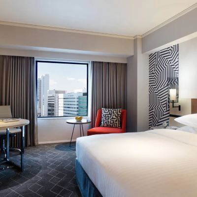 Guest Room,1 King,City View,High Floor Courtyard by Marriott Shin-Osaka Station Promo Code