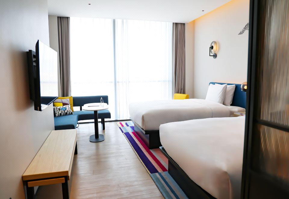 呼风乐窝双床房