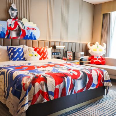 奧特曼主題親子房 太原萬怡酒店優惠