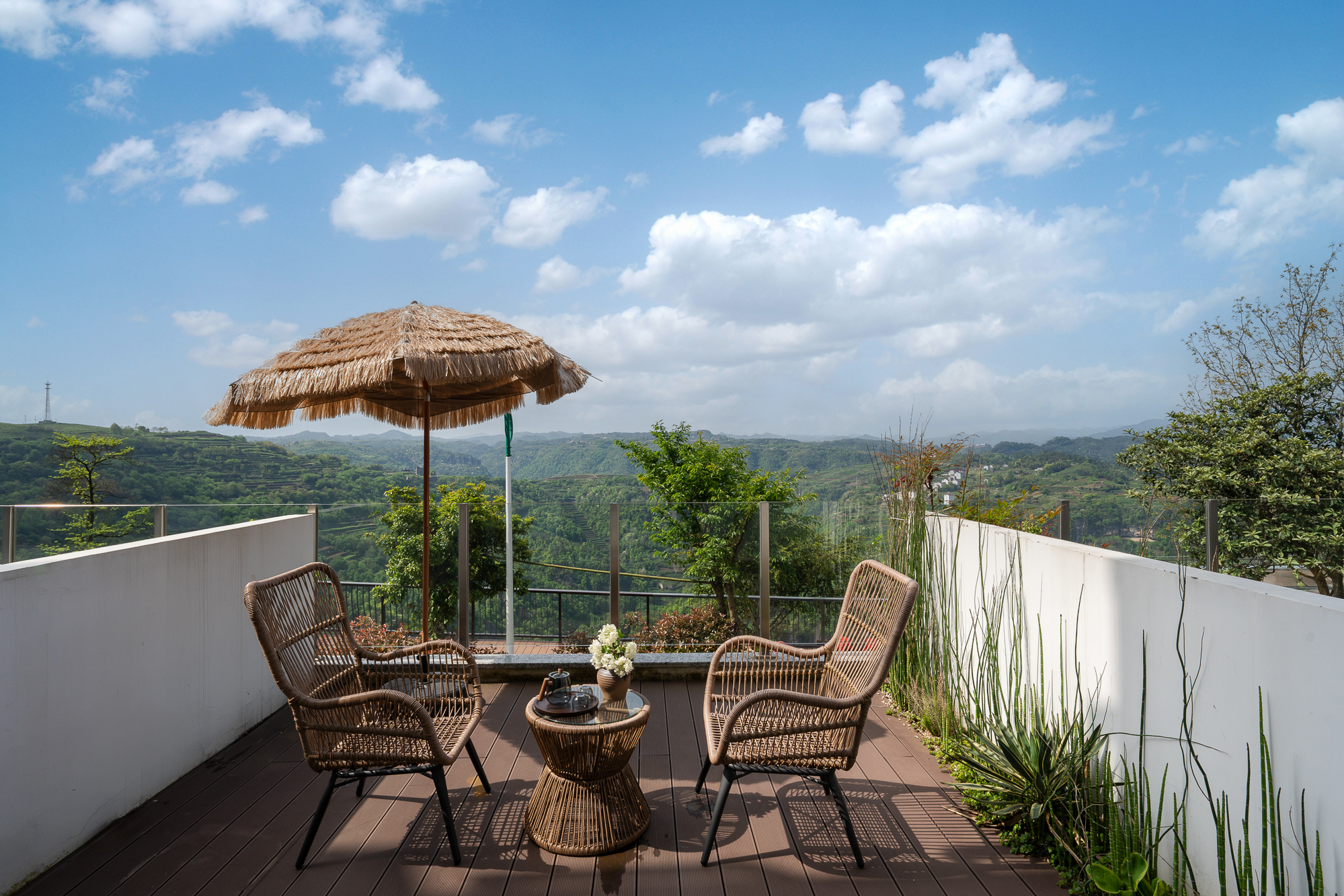 沉浸·云海露台大床房