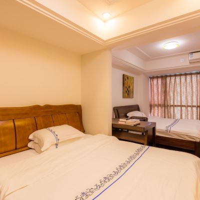 蜜享奢華複試雙床套房 易成國際酒店公寓（珠海華髮商都店）優惠