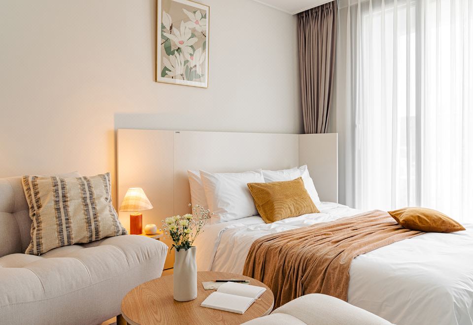 어반스테이 부산시청 객실 내부