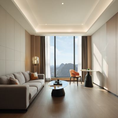 漓韻山水｜景觀套房+空氣凈化器+遠眺喀斯特峰叢 桂林灕江泊雅飯店（兩江四湖東西巷店）優惠