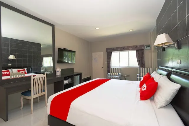 ห้องดีลักซ์ เตียงคู่