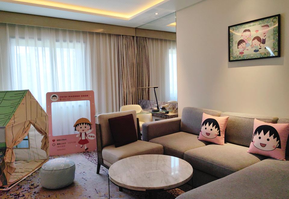 櫻桃小丸子主題沙龍套房