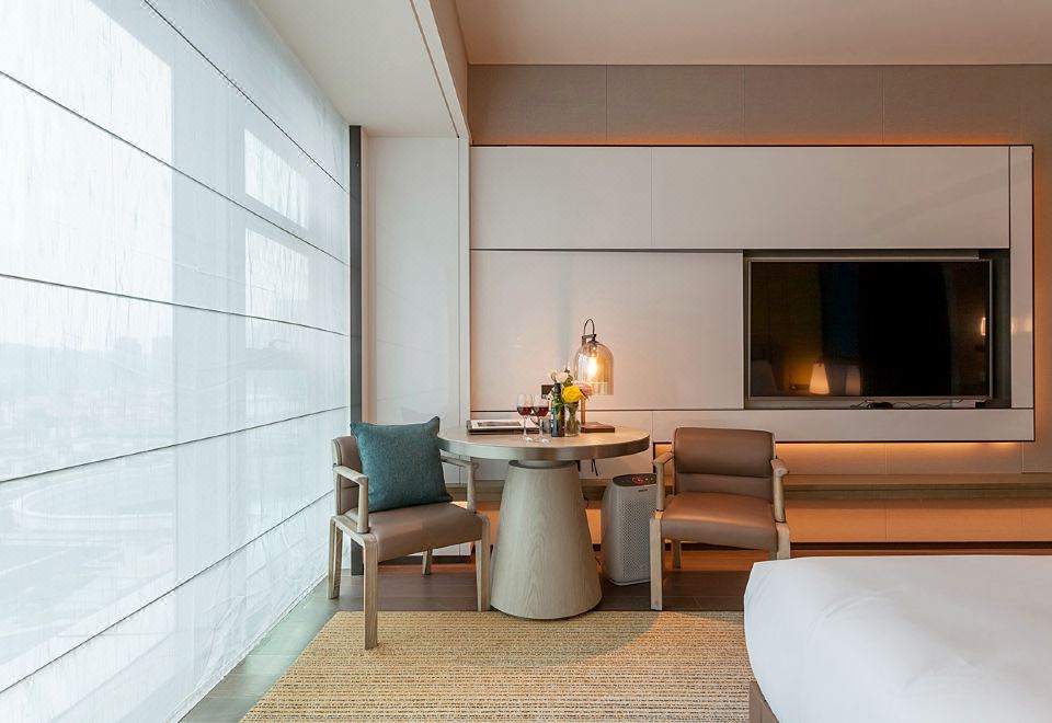 豪华城景双床房（观鹭岛城际风光）