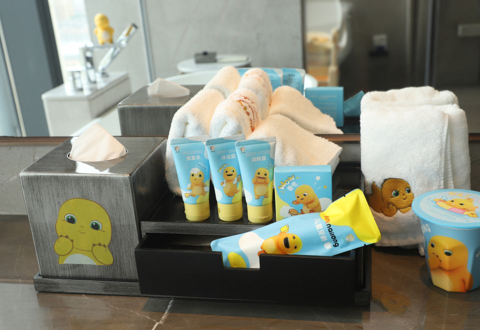 奶龙主题亲子双床房