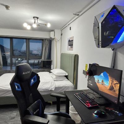 單機-暢玩電競大床房（2K+高刷新率顯示器） 廈門三人行公寓（廈門北站店）優惠