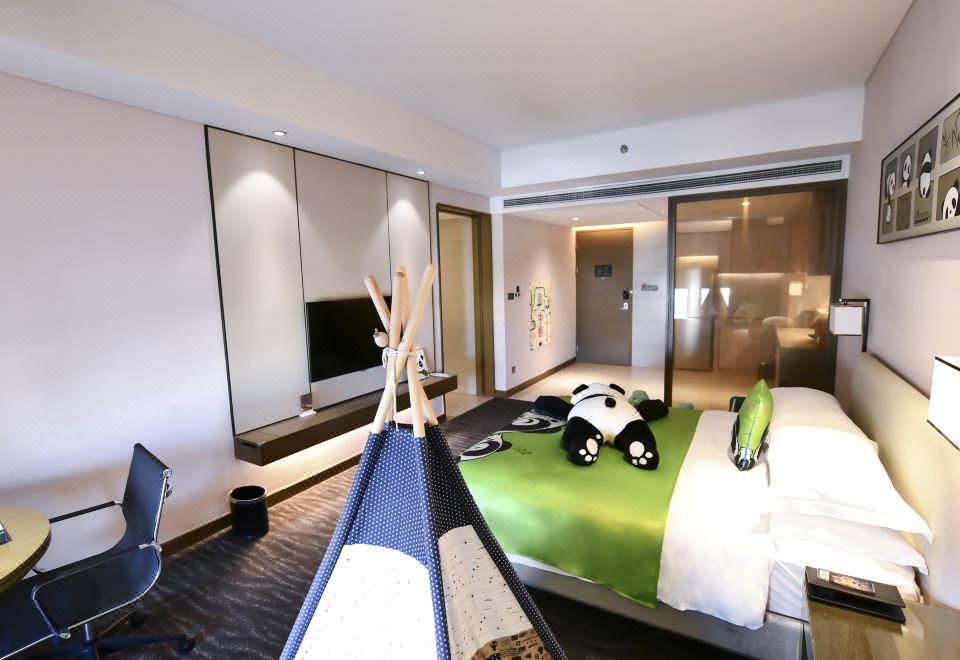 泛太亲子房|津趣·竹梦熊猫屋I乐高童趣