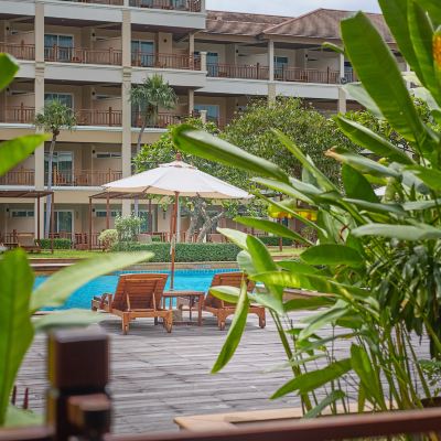 豪華池畔露台雙床房 芭堤雅海灘遺產度假村優惠