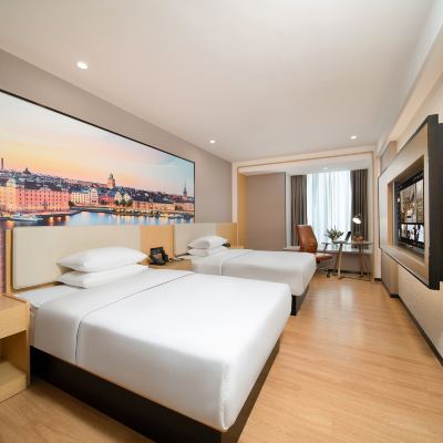 豪華雙床房 途客中國酒店（汕尾高鐵站店）優惠