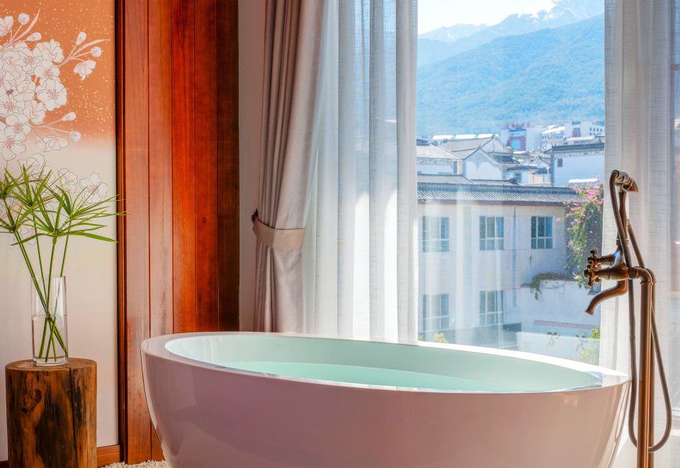 复古风景观大床套房