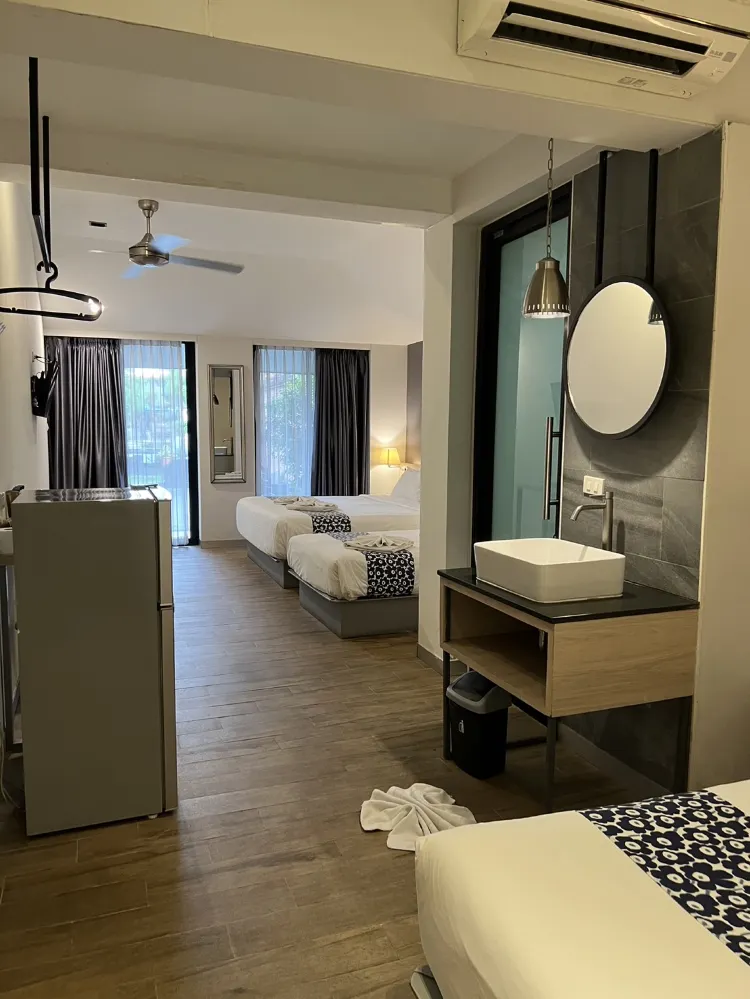 ห้องดีลักซ์ แฟมิลี่ สำหรับ 4 ท่าน