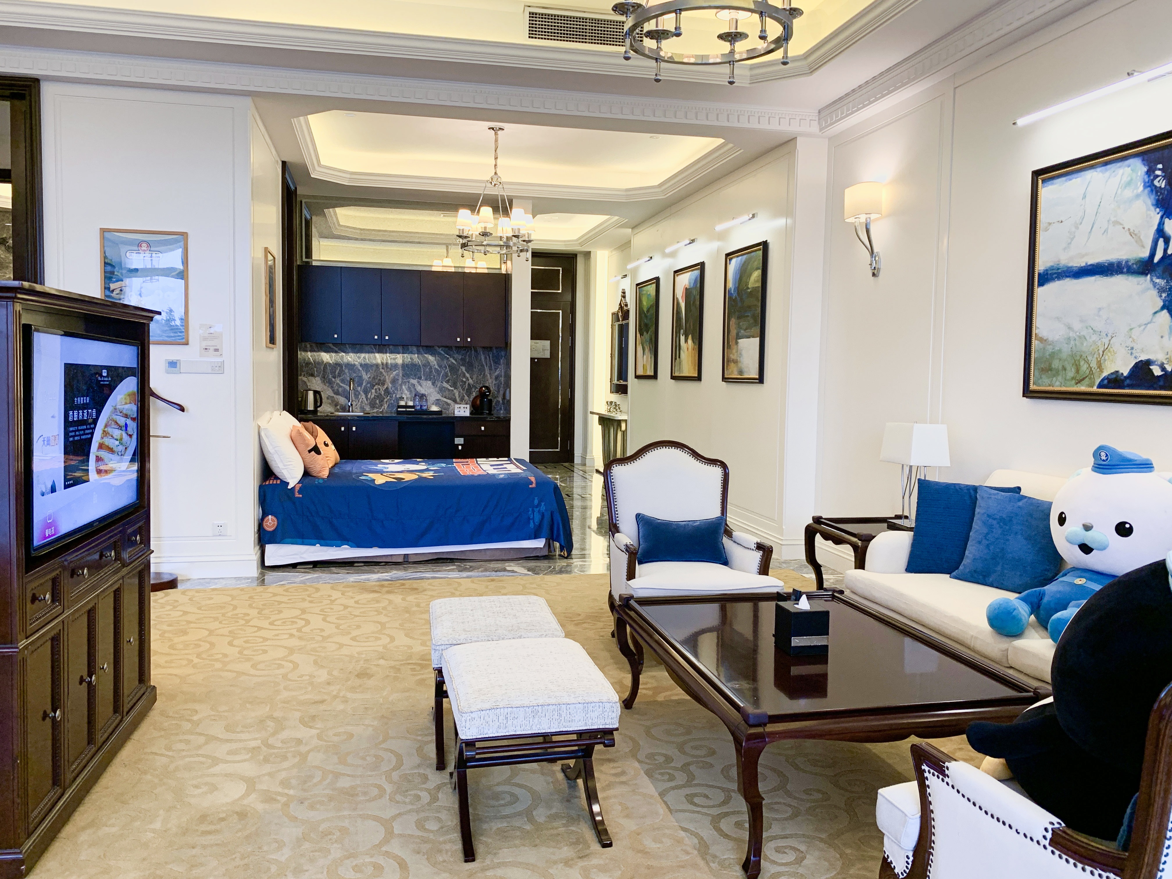 海底小纵队主题亲子家庭套房