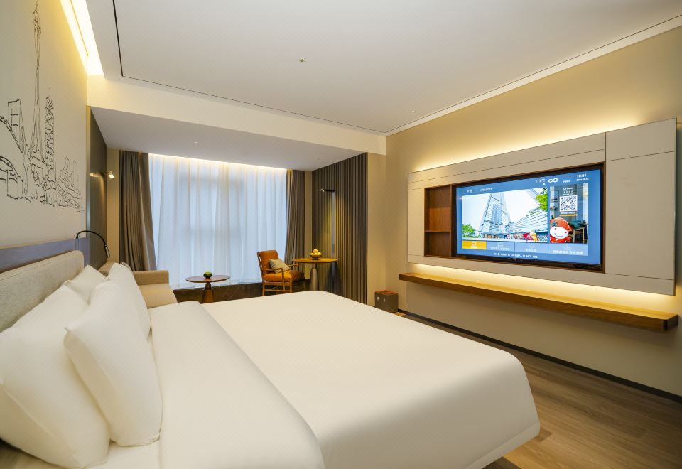 高级大床房（28CM零压床垫+裸棉床品+Mini吧）