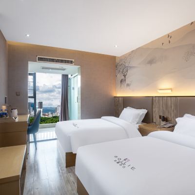 全日照陽光舒適雙床房 昆明柏麗酒店（長水國際機場店）優惠
