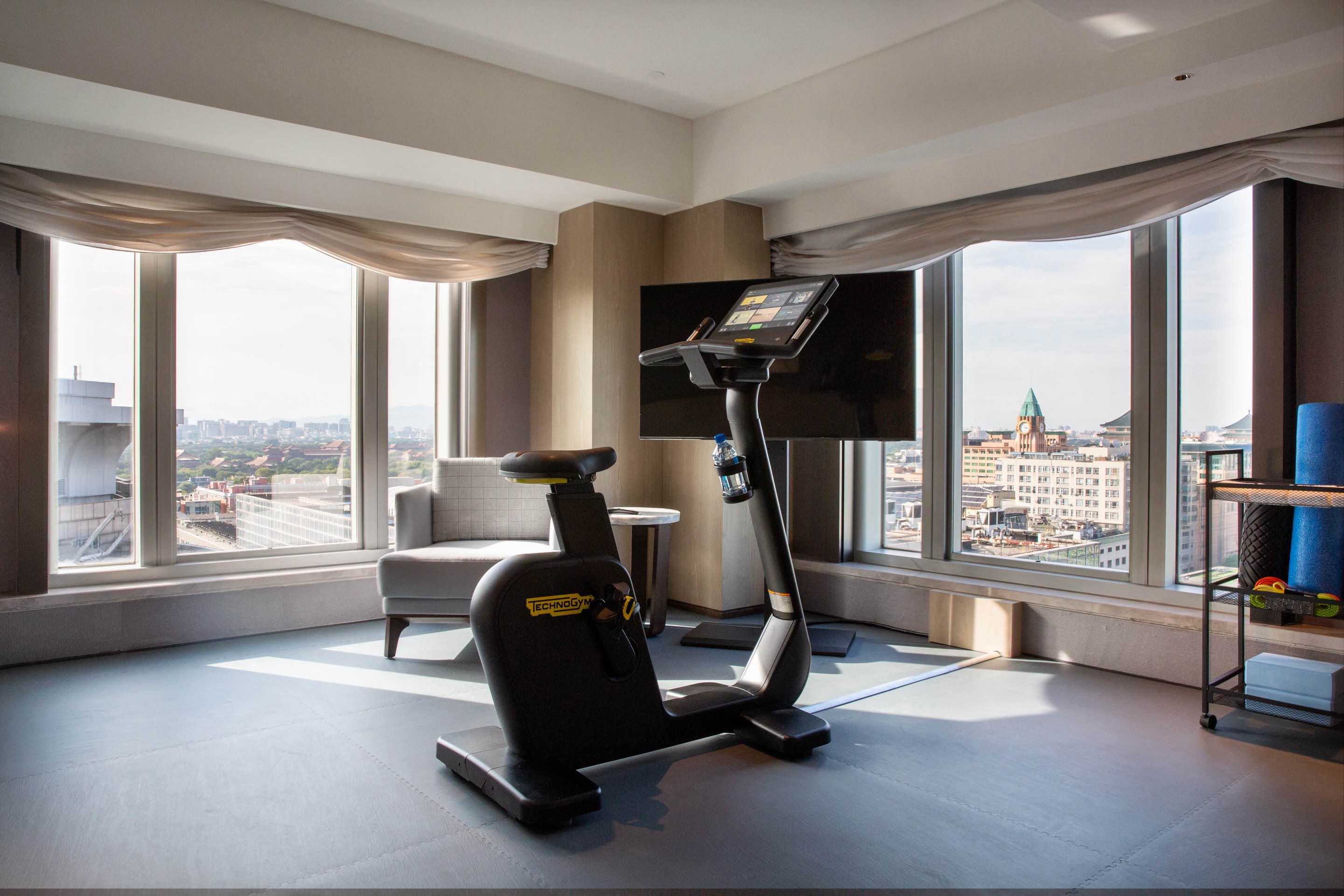 故宫全景尊尚双卧室套房（内置健身设备）