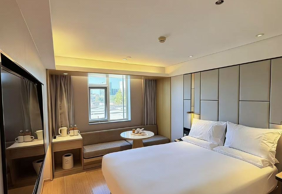 舒压高级大床房+禅意茶席+舒逸深眠