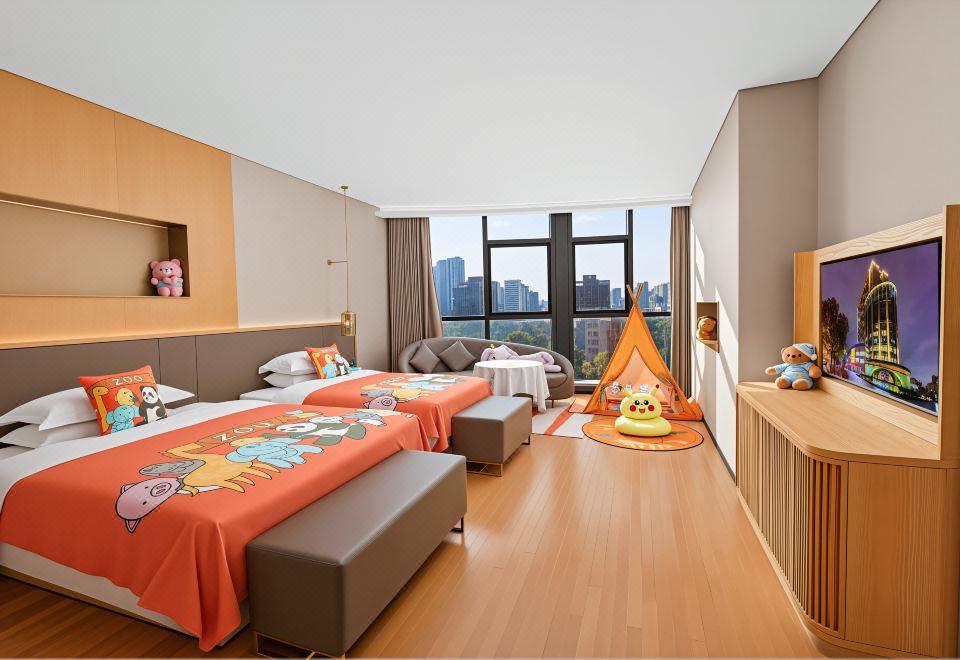 動物園主題親子房