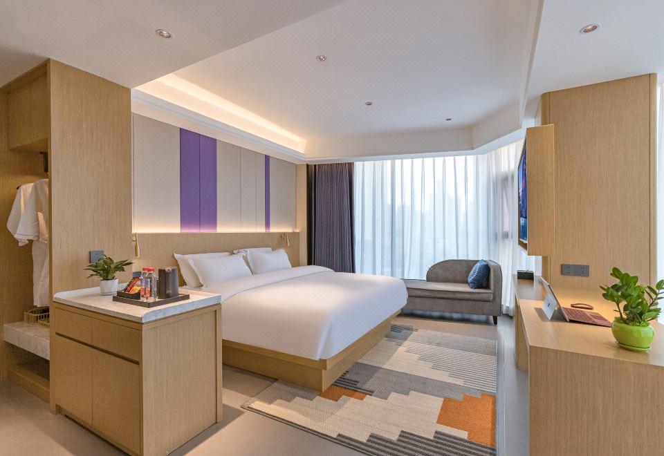 智享城景浴缸房【智能小度客控+超大落地窗】