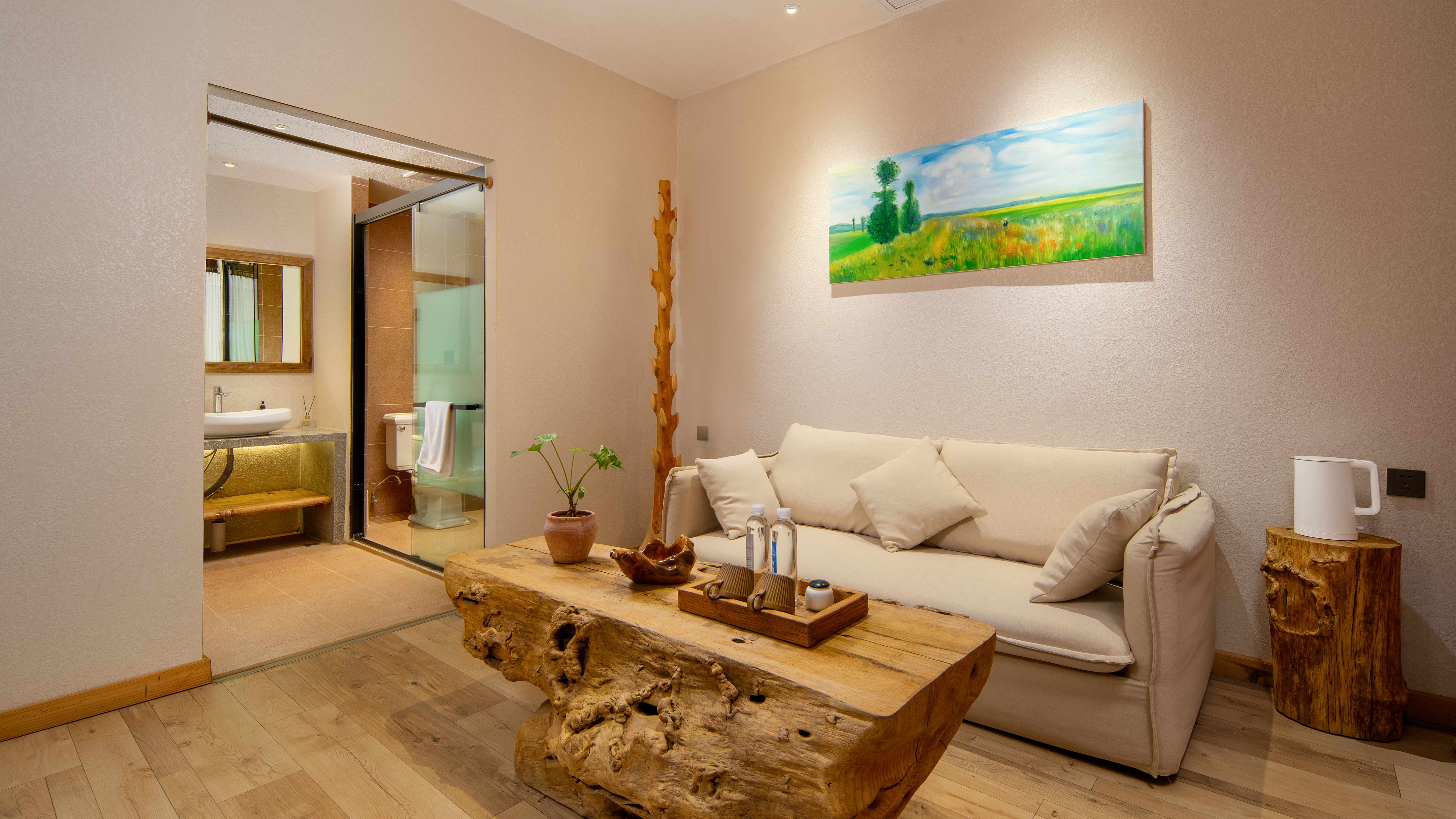 沐秋·家庭双床房