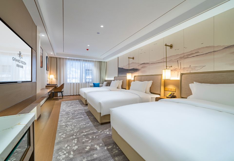 Jiuzhaigou Licheng Huating ResortCozy Triple Room