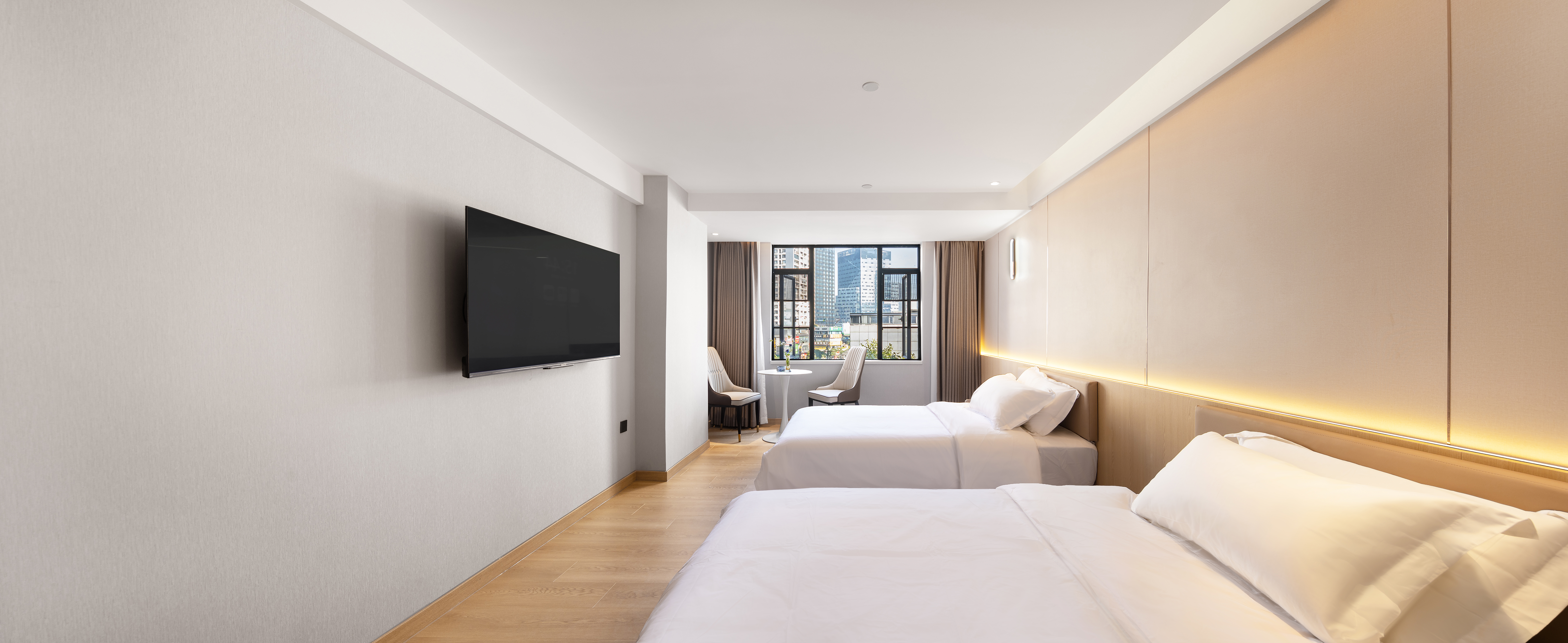 星都丽雅双床房（智能投屏+小度智控+品质床垫+防蚊纱窗