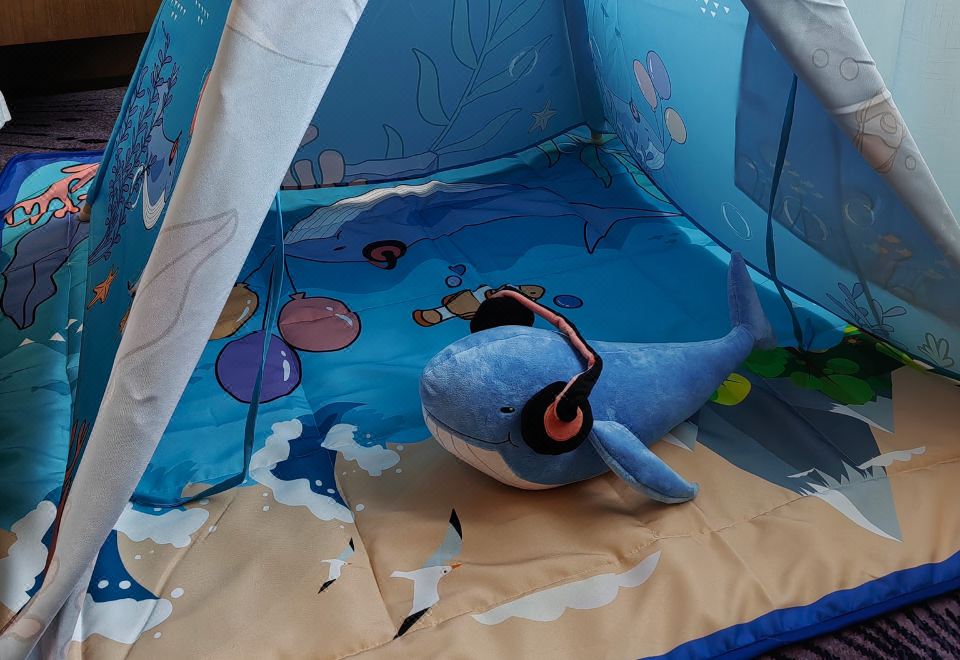 栖云楼家庭亲子房（定制小童用品+园景）