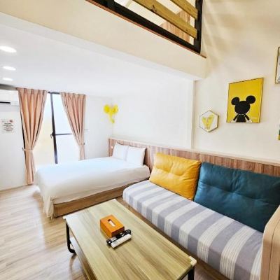 溜滑梯球池六人房(308) 羅東幸福商旅優惠