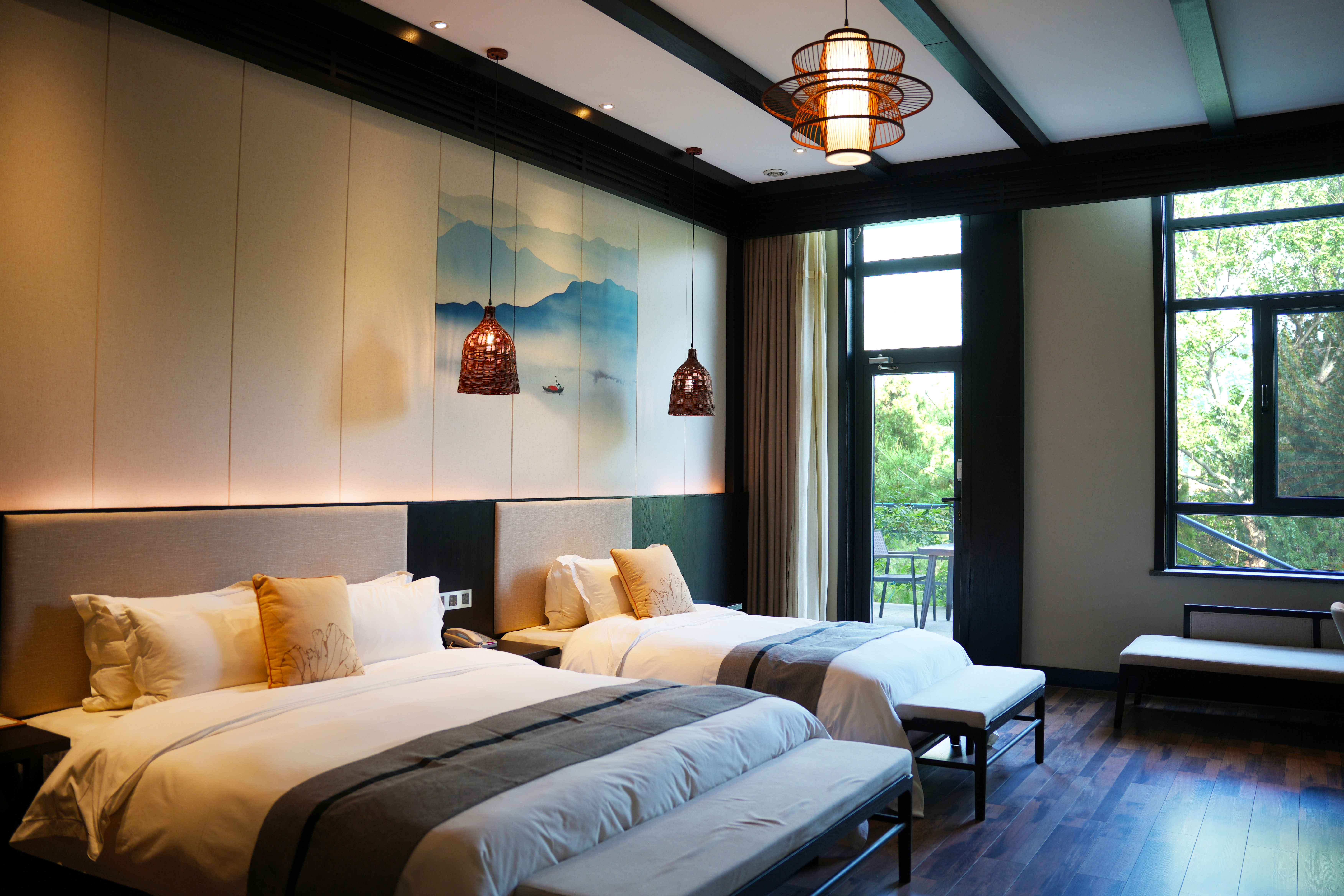 Chanyu Jingshe Hotel精品家庭房