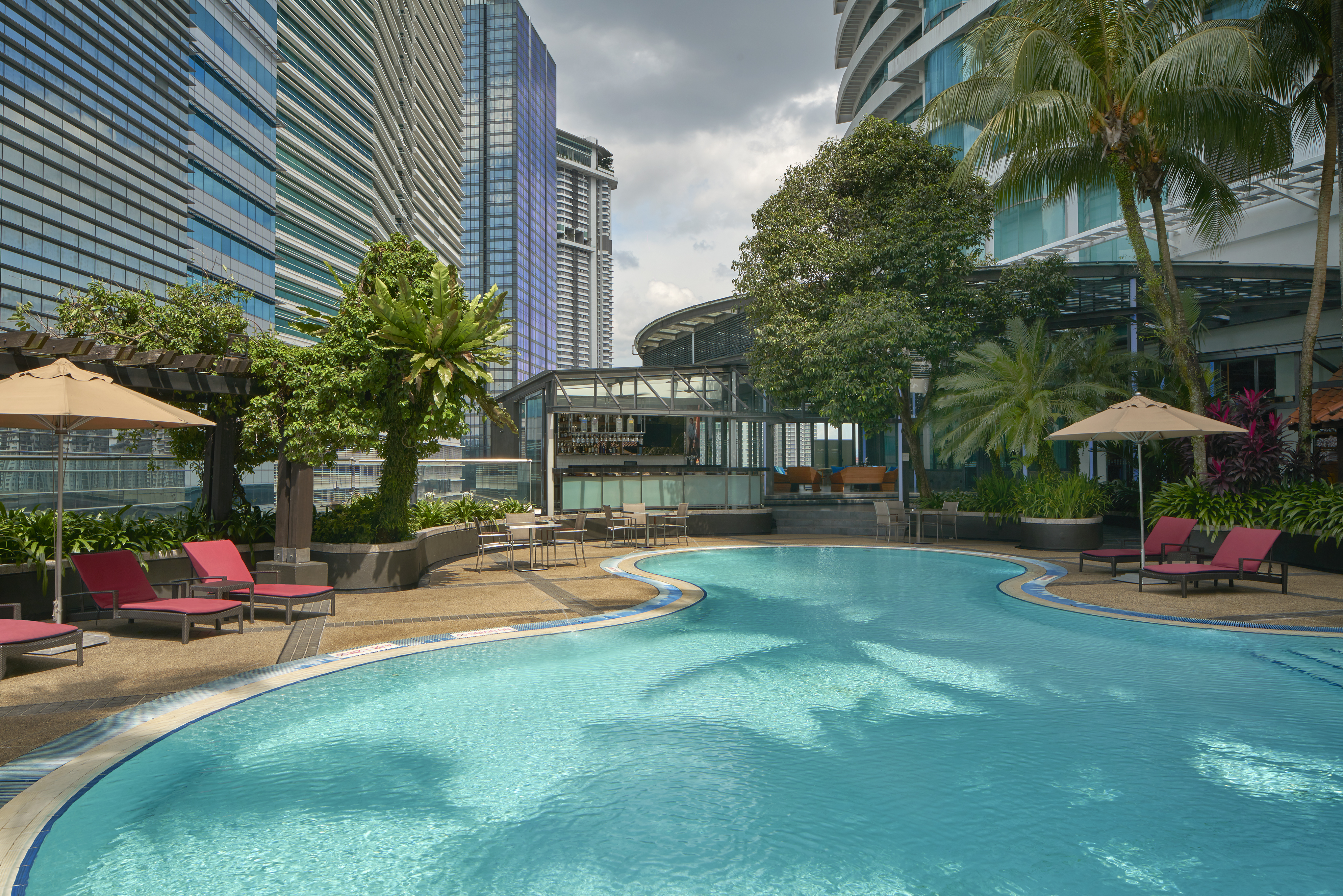 大型客房，一張特大床