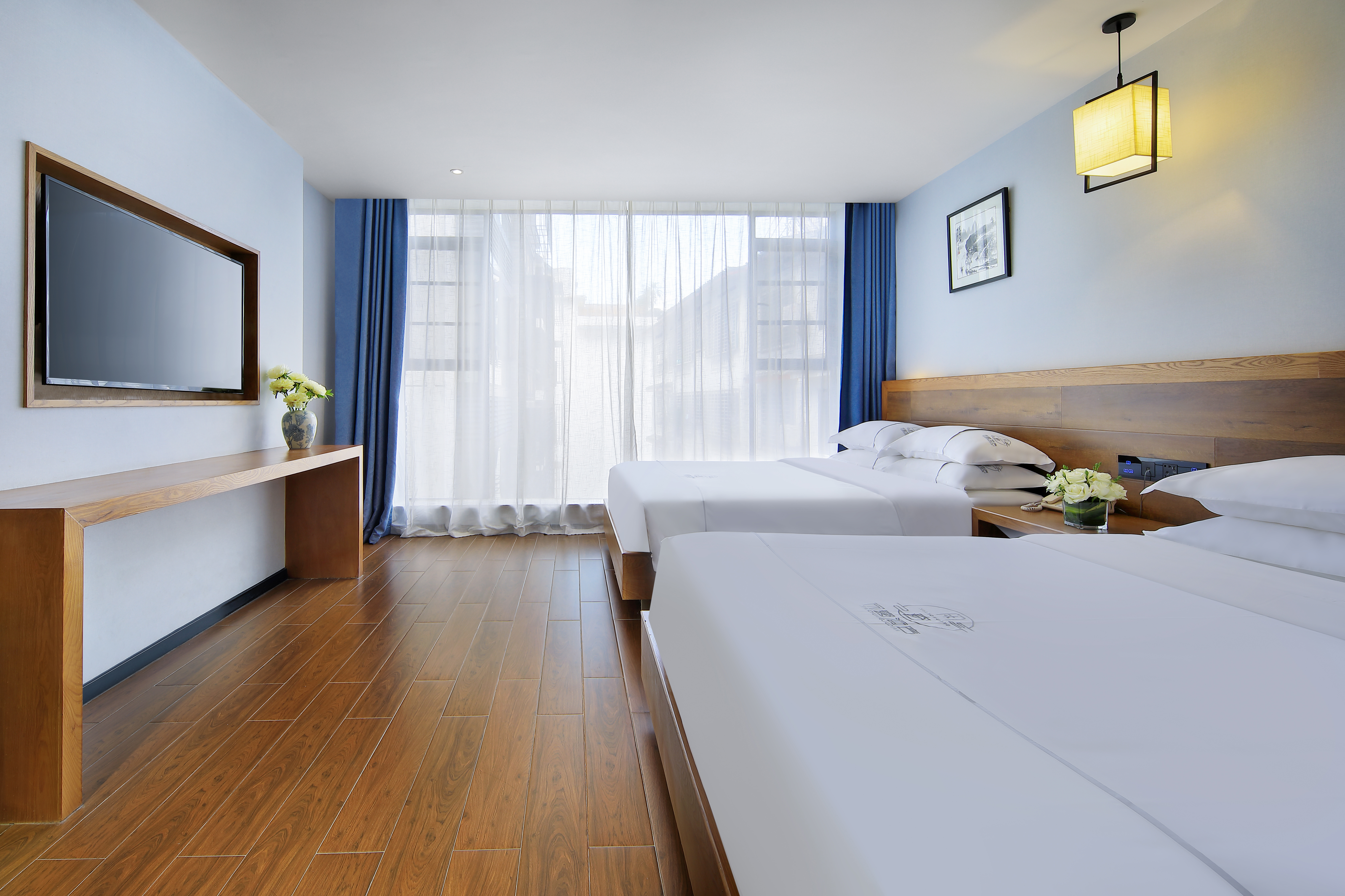 Xianchuang Hotel雅致双床房+静谧舒适+minibar