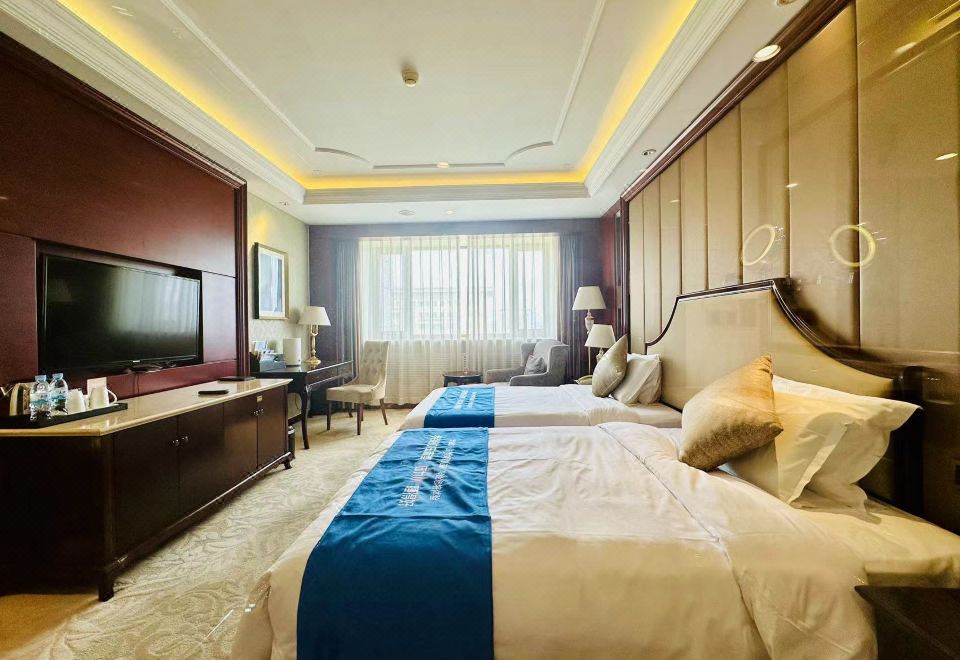 Howard Johnson Domando Plaza WulanchabuSuperior Zero Pressure Twin Room