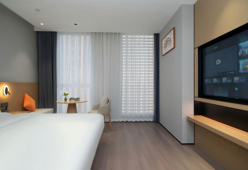 Delightful Double Bed Room With Memory Mattress And Smart Control