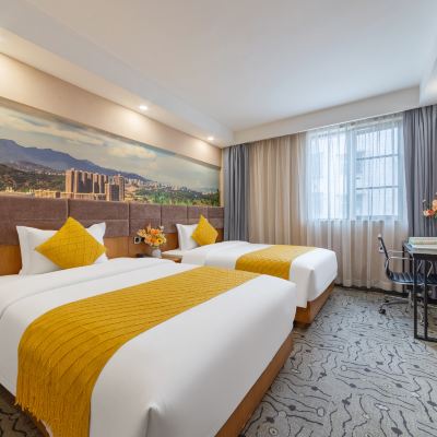 雅緻雙床房【洗衣機+乾濕分離】 非繁城品酒店·惠州惠東紅嶺大道店優惠