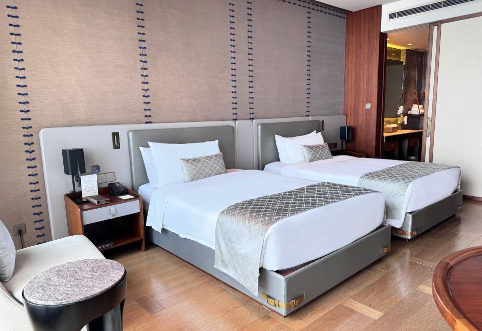 豪華雙床房-月色如許