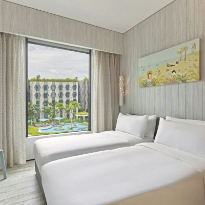 Deluxe Twin Room Village Hotel Sentosa by Far East Hospitality (SG Clean) Promo Code