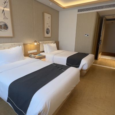 高級雙床房（電視投屏+小冰箱） 建國璞隱酒店（上海陸家嘴世博中心店）優惠