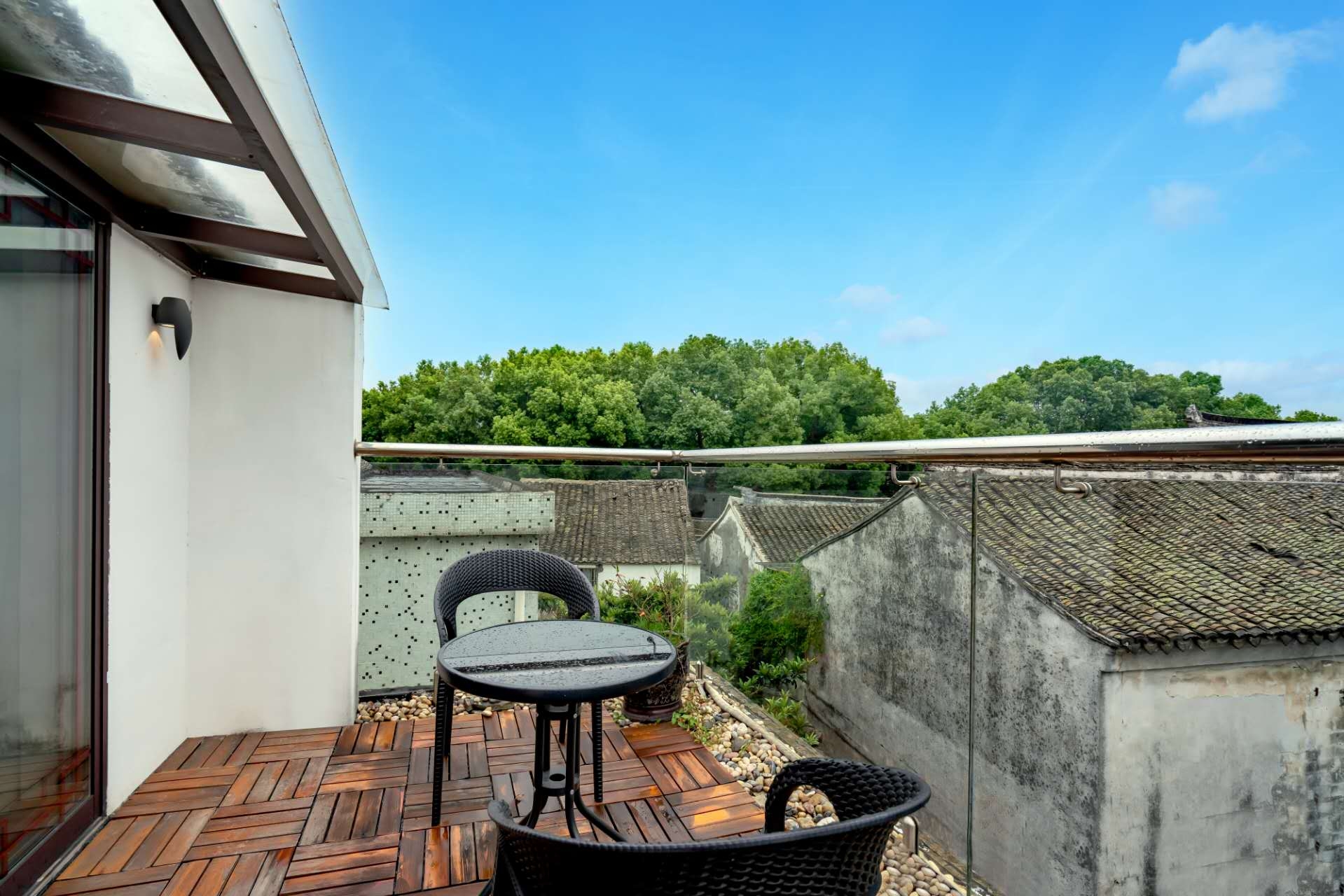 和玺恭廊家庭亲子双床房·户外露台·浴缸·智能马桶