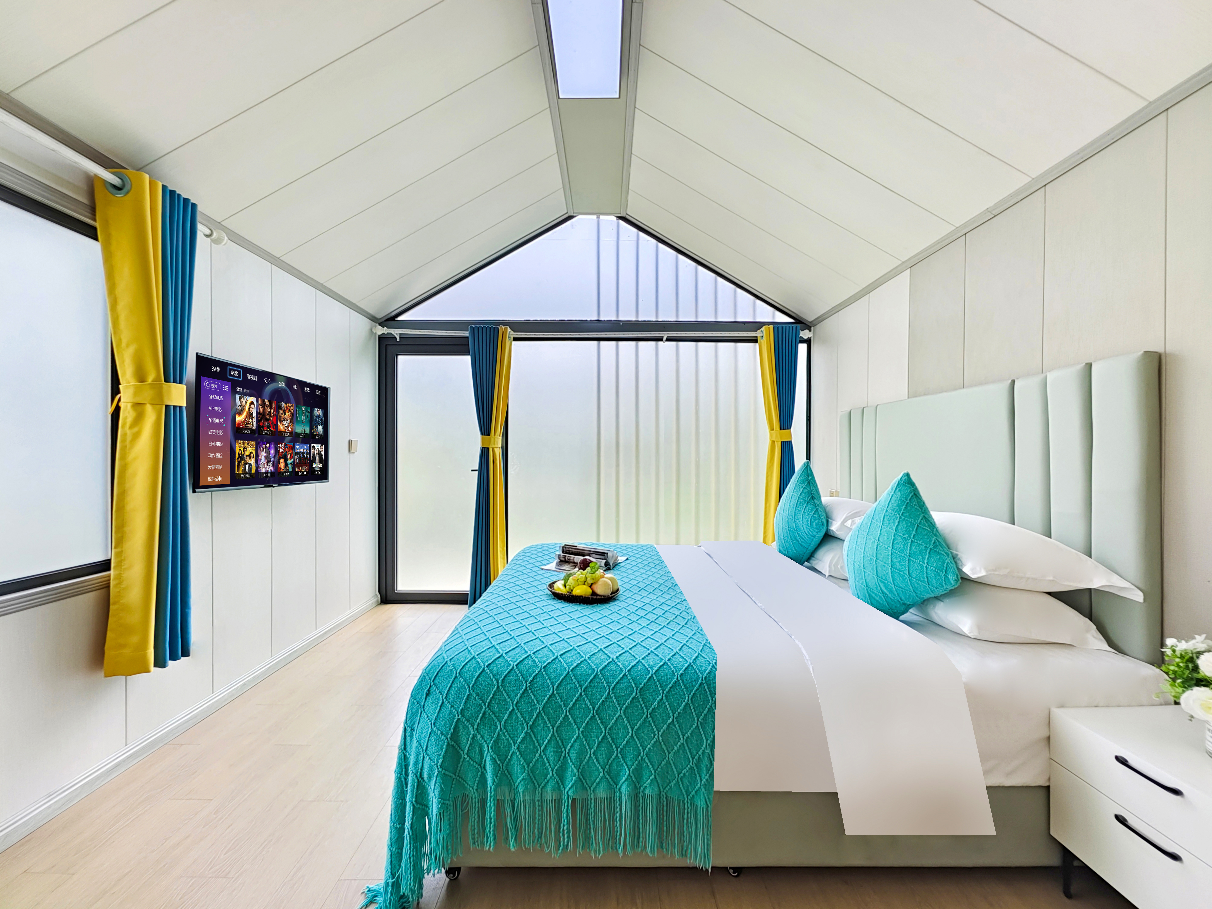 遇蝶·花园特价大床房（空调-网红打卡-山野景观--棋牌娱乐）