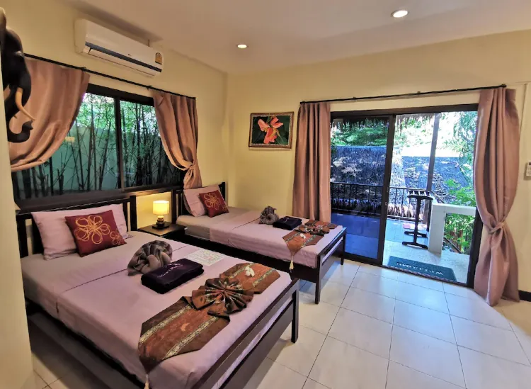 วิลล่าหรูพร้อมห้องครัวเล็ก