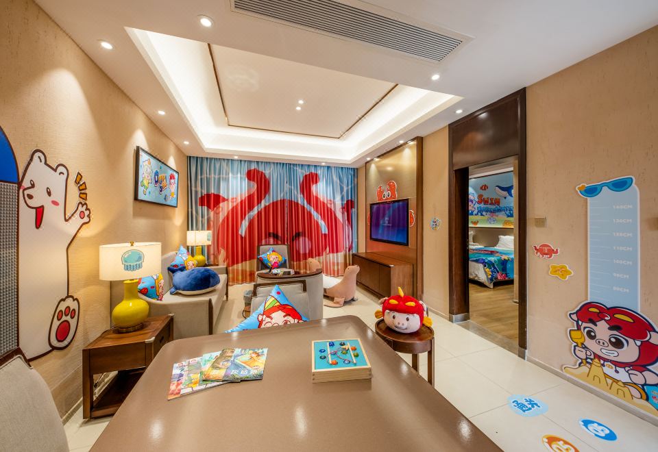 Yuetianxia Hot Spring HotelArea B Zhu Zhu Xia Waterside Hot Spring Three-Bedroom Villa - Garden Tub