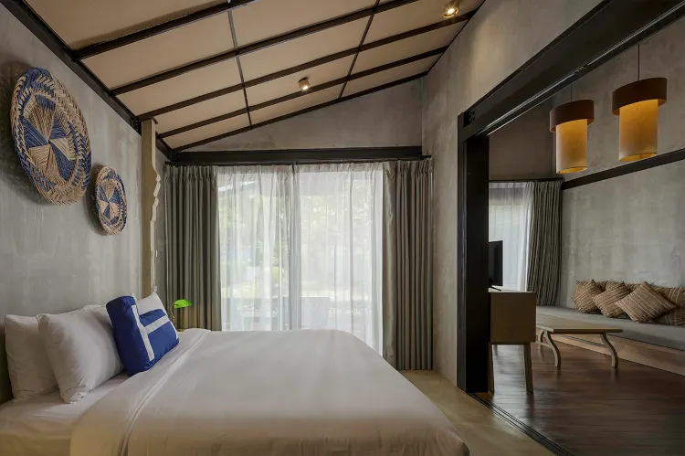 ห้องสวีทแบบหนึ่งห้องนอนพร้อมวิวทะเล