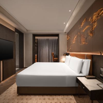 御享·舒壓寧靜大床房「深睡寢具+舒適沙發+辦公區+輕氧加濕器」 齊齊哈爾御楓飯店（齊齊哈爾火車站店）優惠