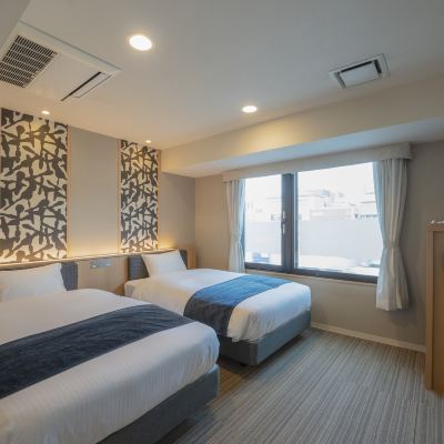 ツイン【禁煙】シャワーブースタイプ【眺望無し】 ホテルアベストグランデ京都清水 クーポン