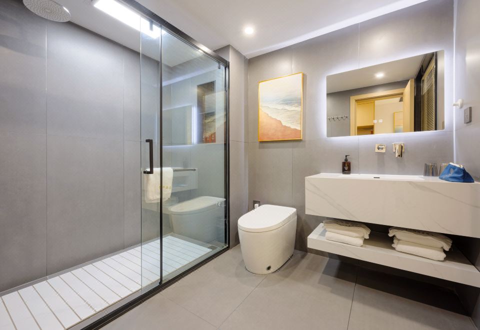 城景轻奢大床房（市井璀璨夜景+定制静眠床品+智能马桶）