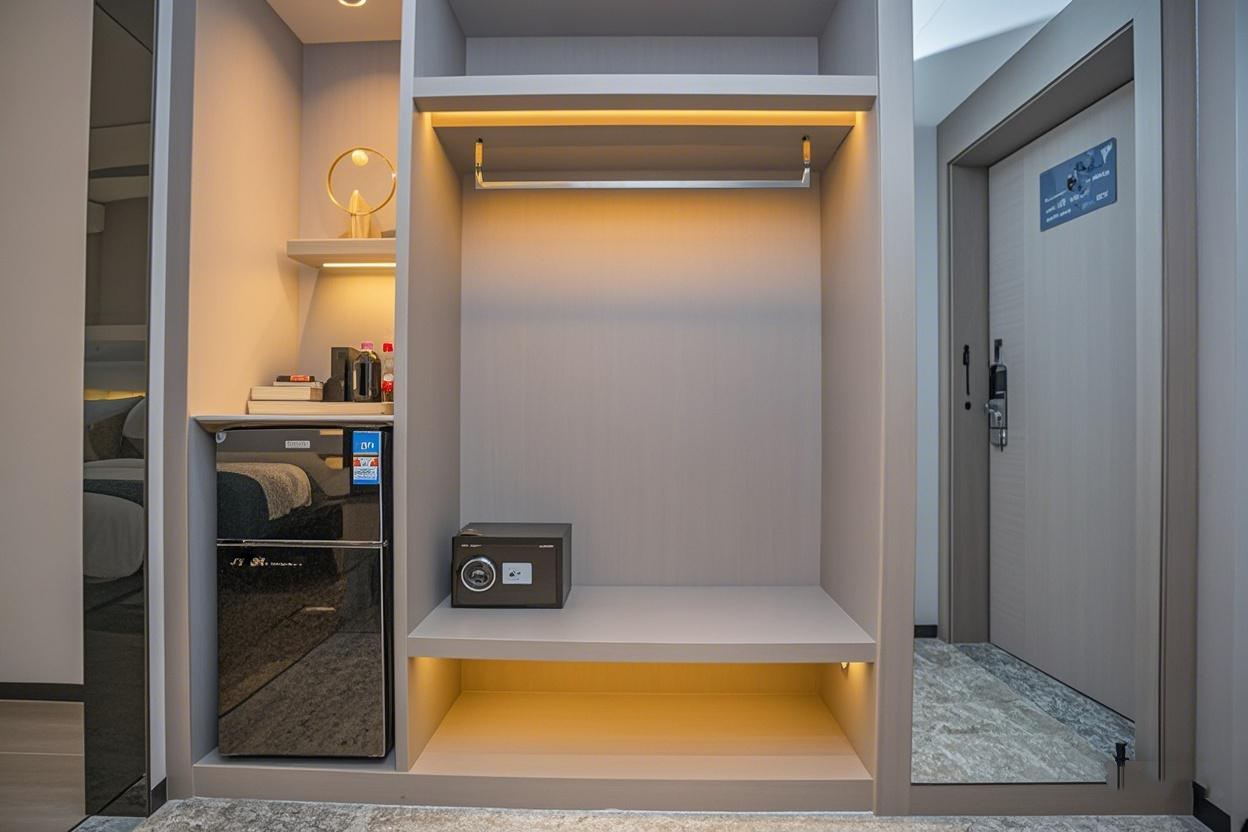 豪華雙床房（采光充足+長沙發+衞浴分區）