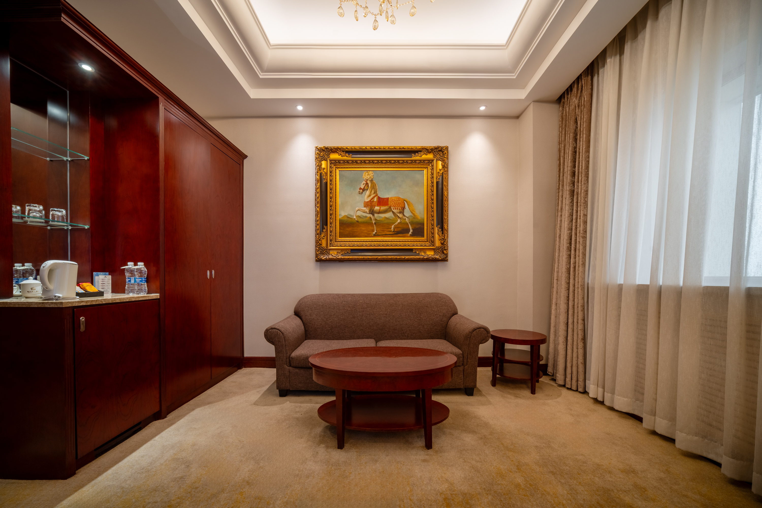 巴黎至尊豪華套房·靜謐會客廳·豪華浴缸·潤境加濕器