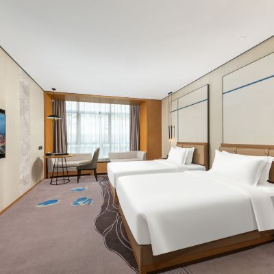 荷弦雙床房「城市景觀+Minibar+智能客控」 禾尖S飯店（深圳高新園店）優惠