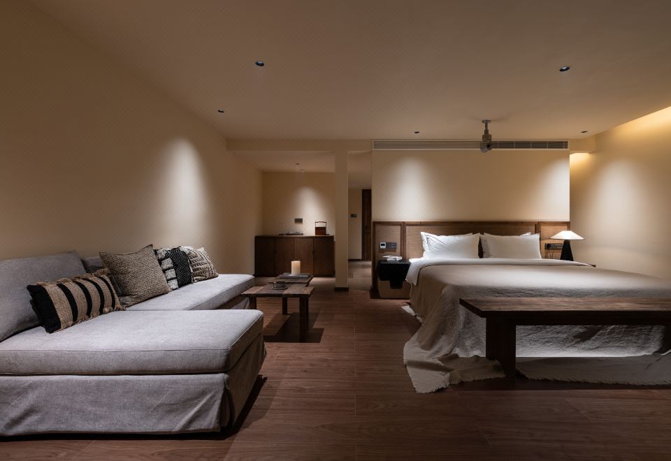 木瑾.观景大床套房-零压床垫︱智能客控︱极米投屏